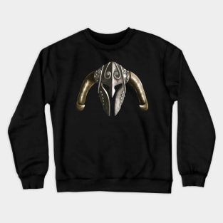 Nordic dragon helmet_v3 Crewneck Sweatshirt